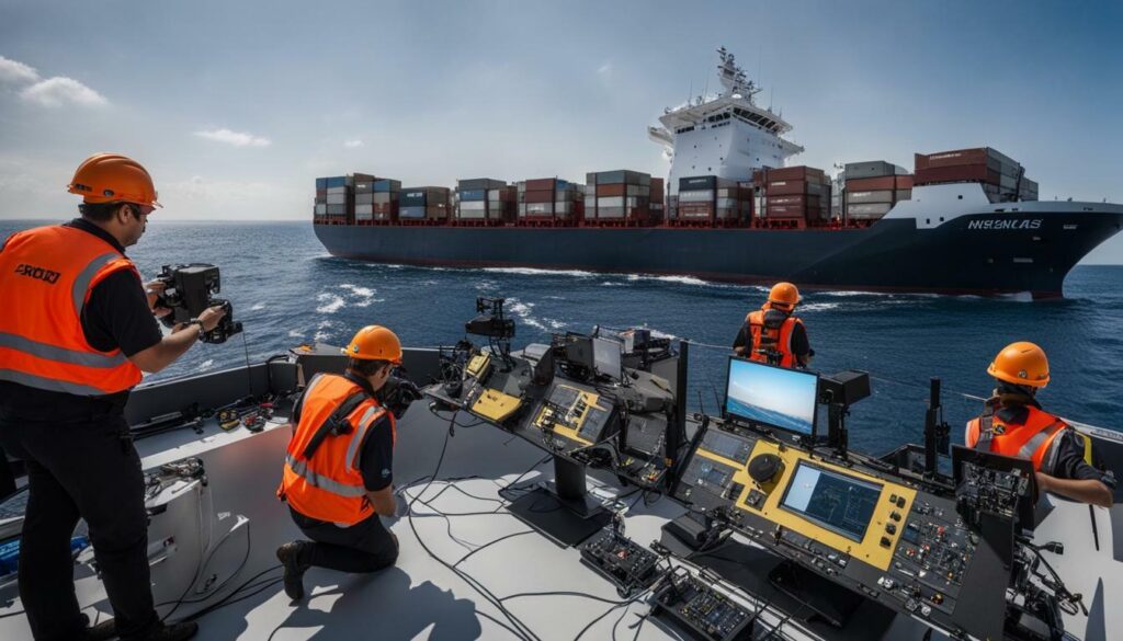 Technological solutions for cargo ship security